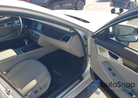 2018 Genesis G80 3.8 из США, поврежденный, VIN KMHGN4JE4JU230664